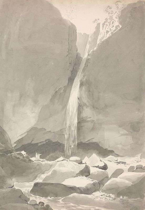 Samuel Davis - A Waterfall