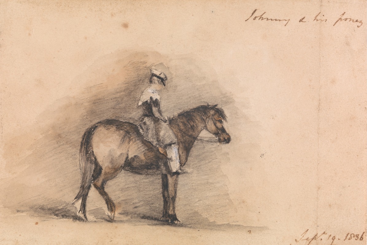 Sir David Wilkie - Johnny and His Pony
