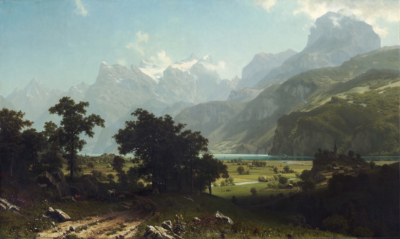 Albert Bierstadt - Lake Lucerne