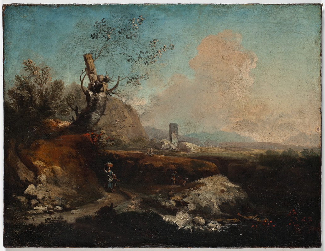 Alessio de Marchis - Landscape with a Tower