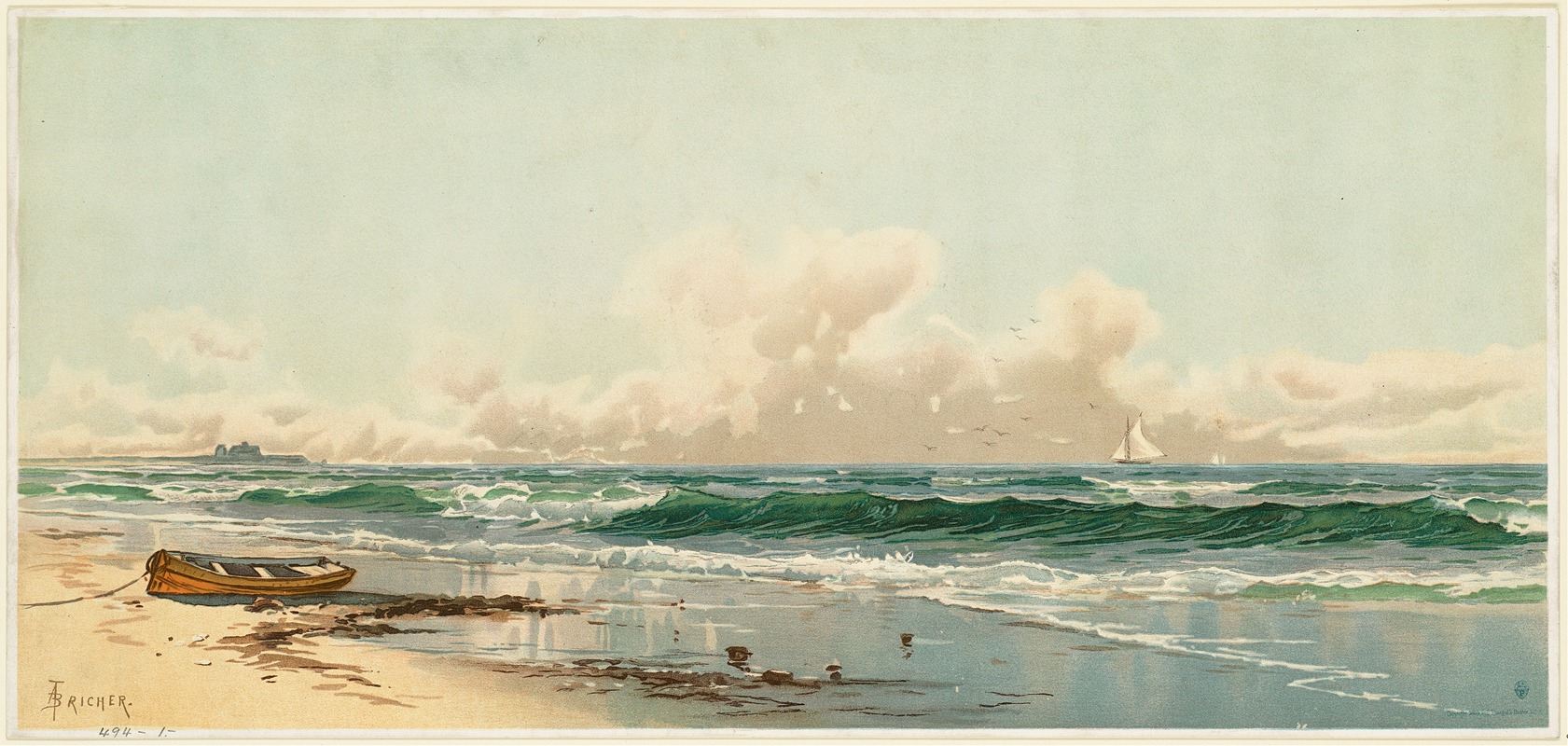 Alfred Thompson Bricher - Seascape