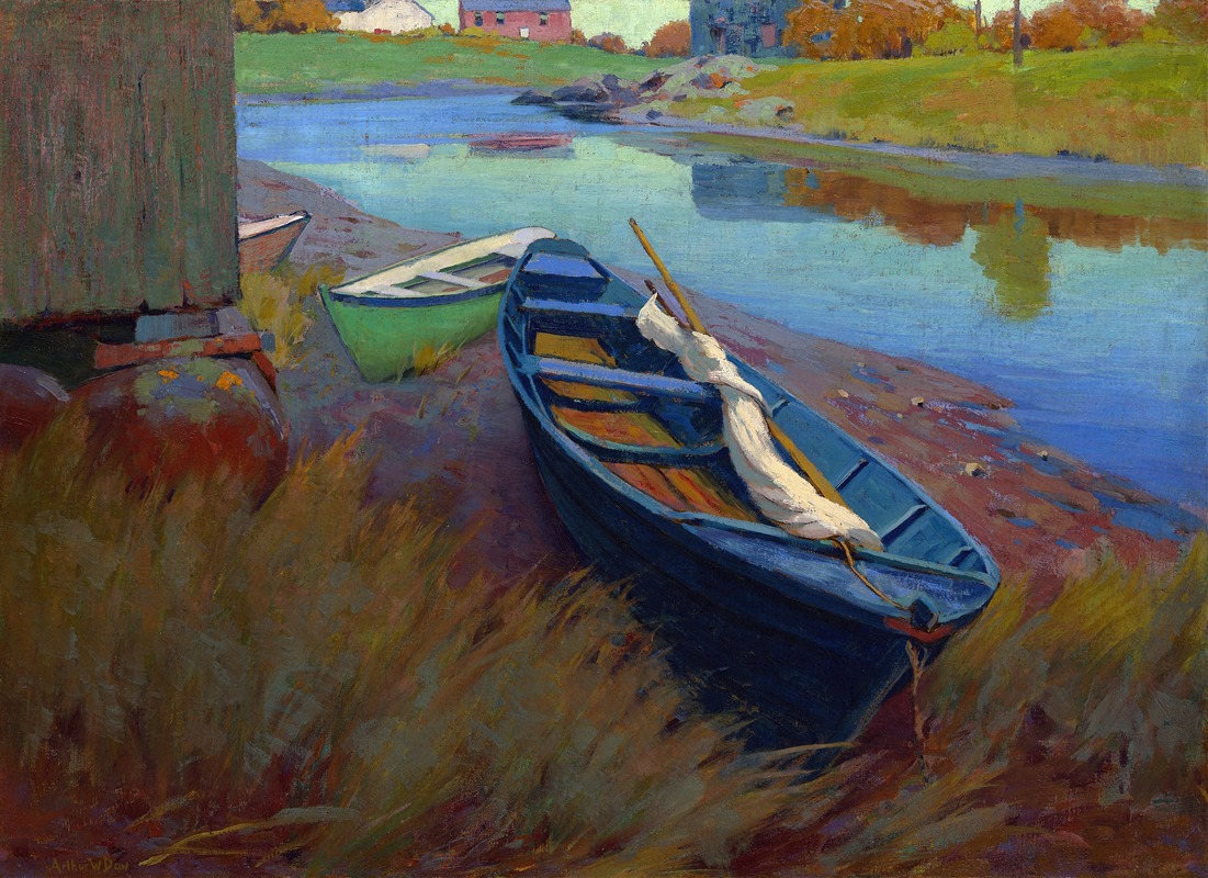 Arthur Wesley Dow - Boats at Rest