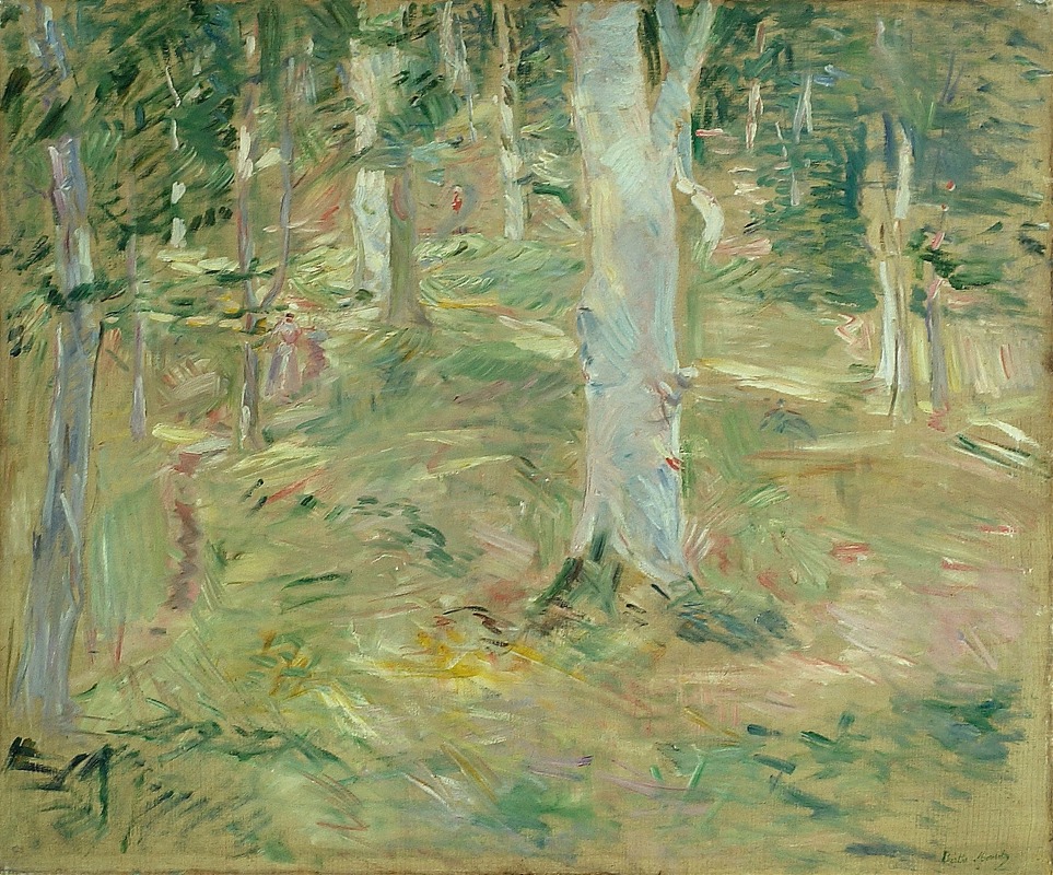 Berthe Morisot - Forêt de Compiègne