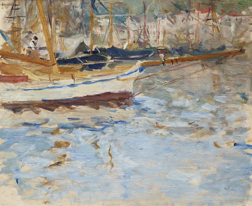 Berthe Morisot - The Port of Nice