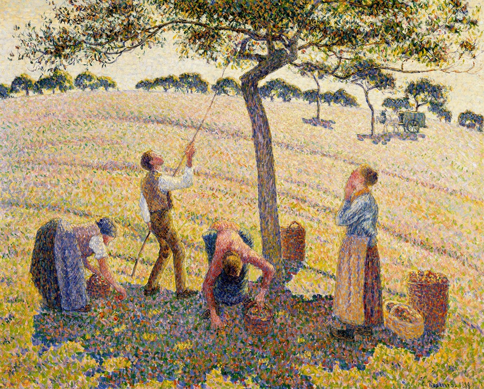 Camille Pissarro - Apple Harvest