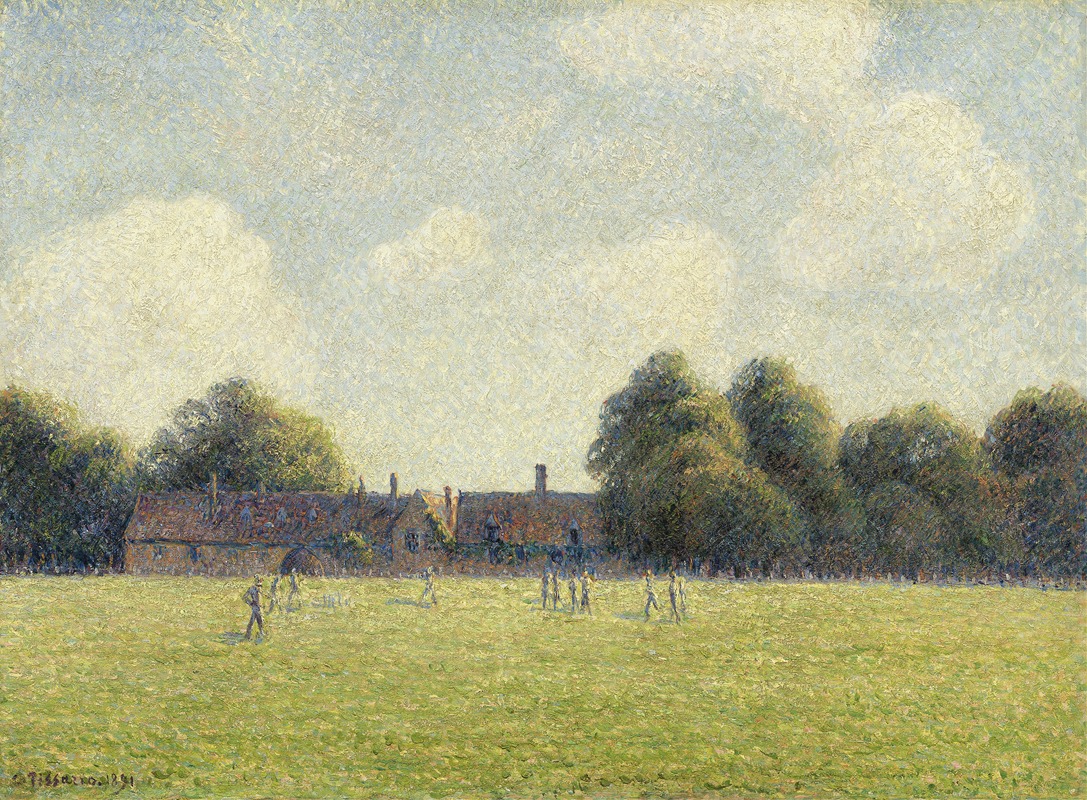 Camille Pissarro - Hampton Court Green