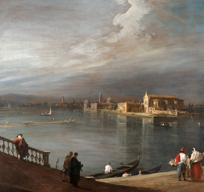 Canaletto - San Cristoforo, San Michele, and Murano from the Fondamenta Nuove, Venice