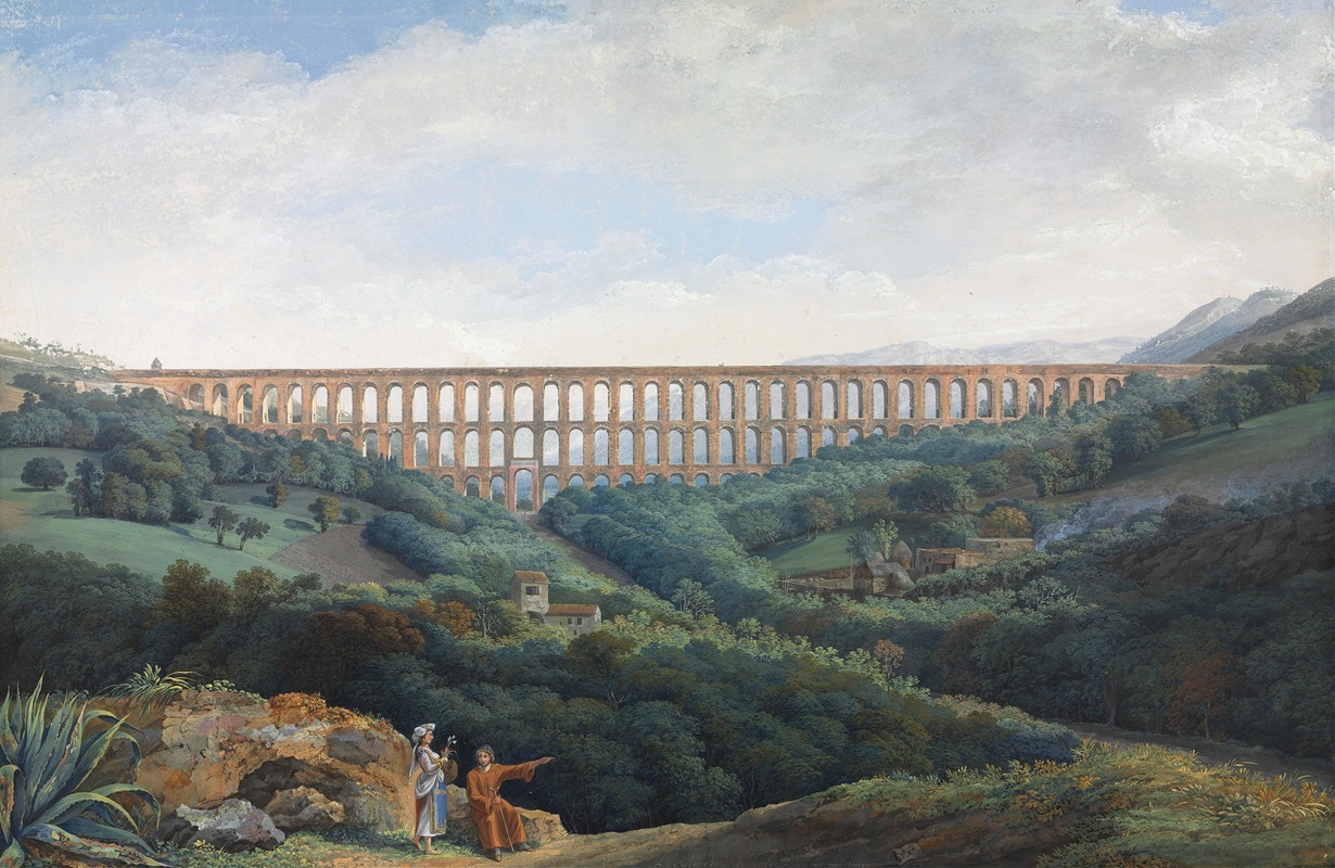 Carl Ludwig Hackert - The Aqueducts at Caserta