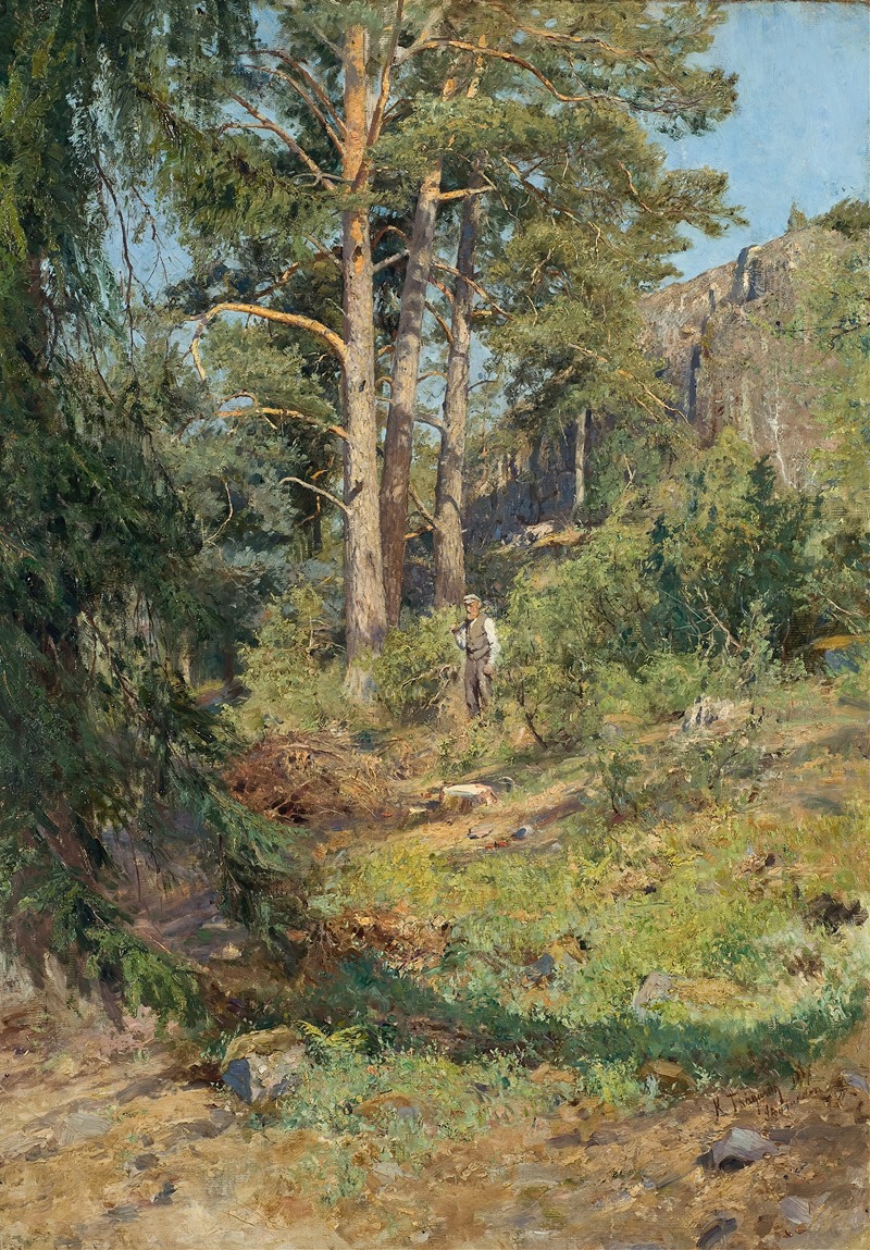Carl Trägårdh - Pine Forest Skutudden