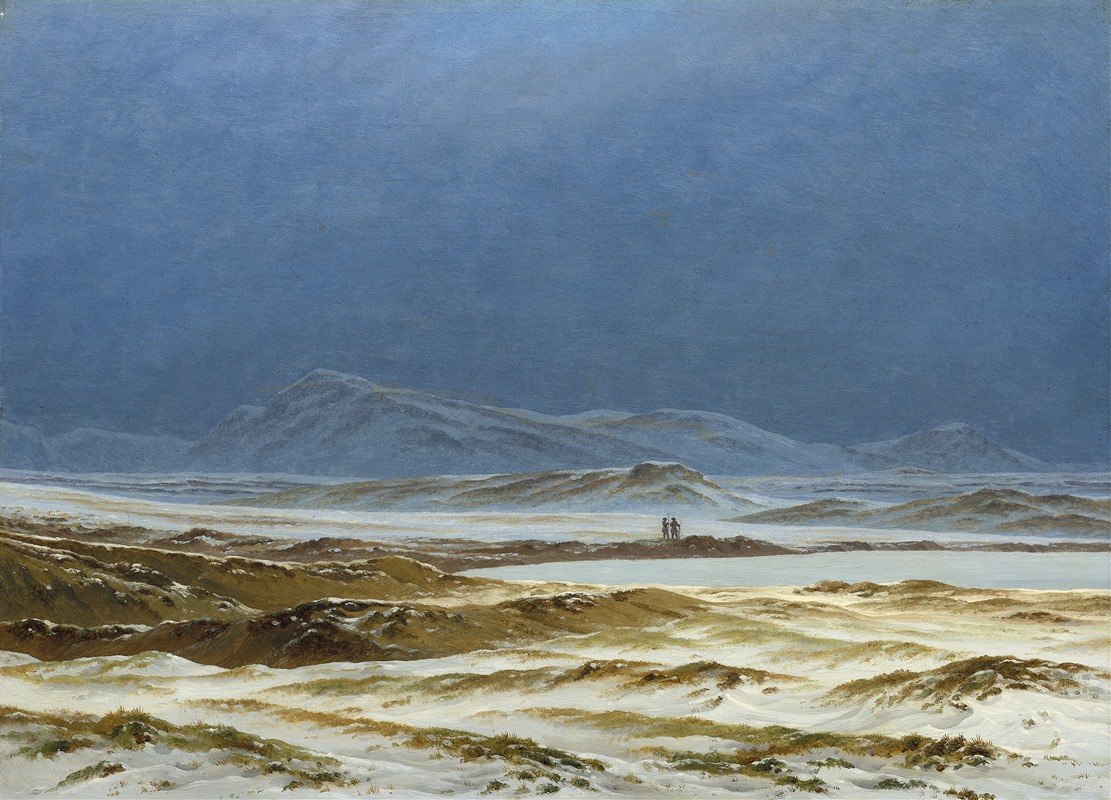 Caspar David Friedrich - Northern Landscape,Spring