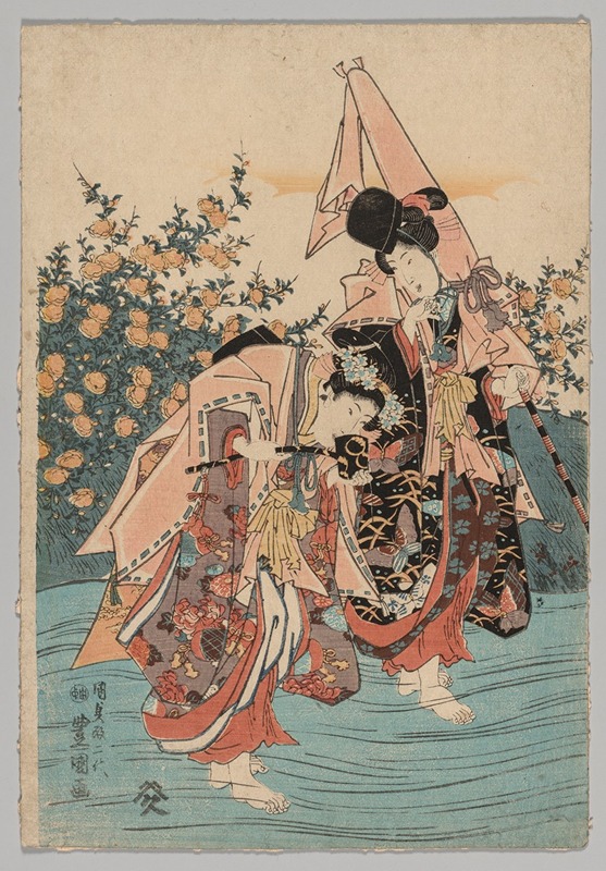 Toyokuni Utagawa - Actors