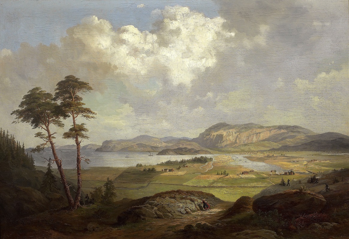 Charles XV of Sweden - Landscape from Tröndelagen