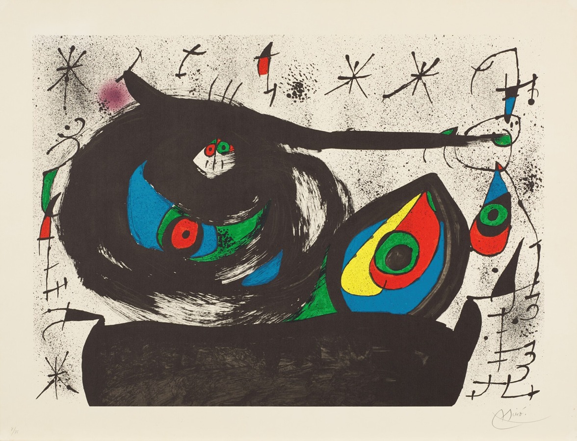 Joan Miró - Homenatge a Joan Prats