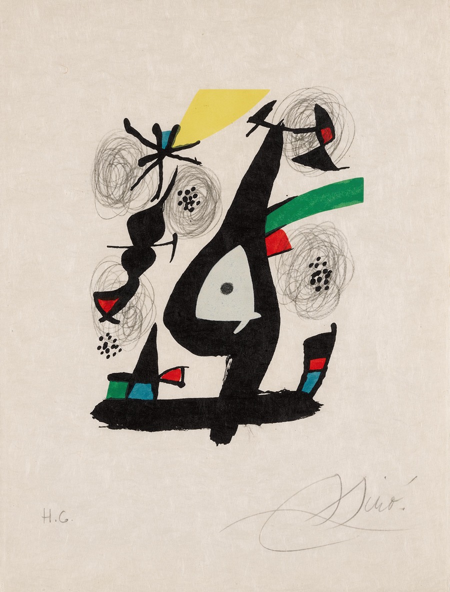 Joan Miró - La Mélodie Acide
