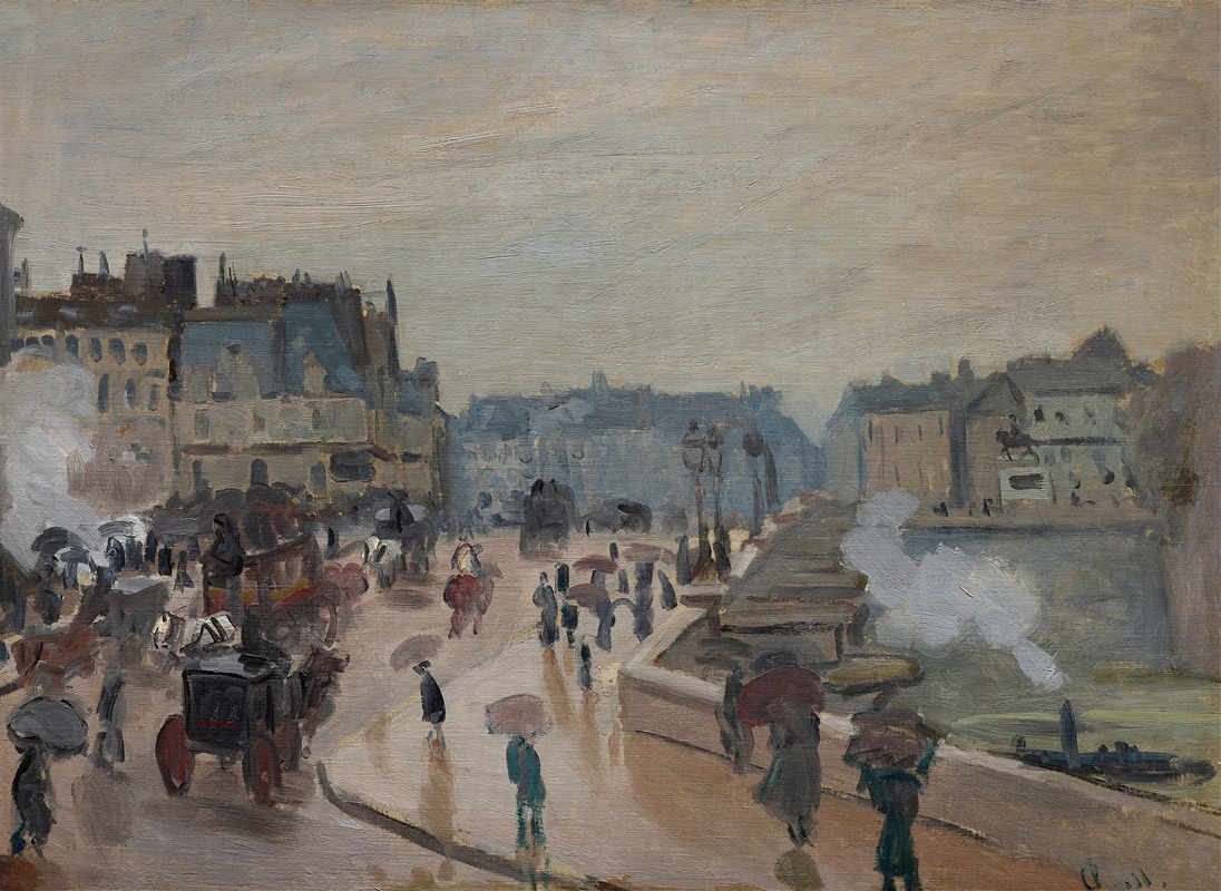 Claude Monet - The Pont Neuf