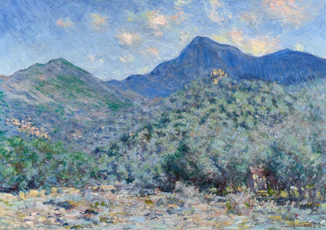 Claude Monet - Valle Buona, Near Bordighera