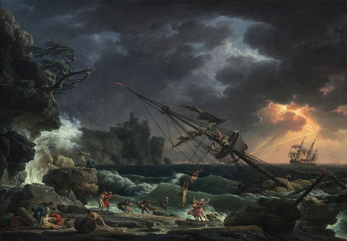 Claude-Joseph Vernet - The Shipwreck