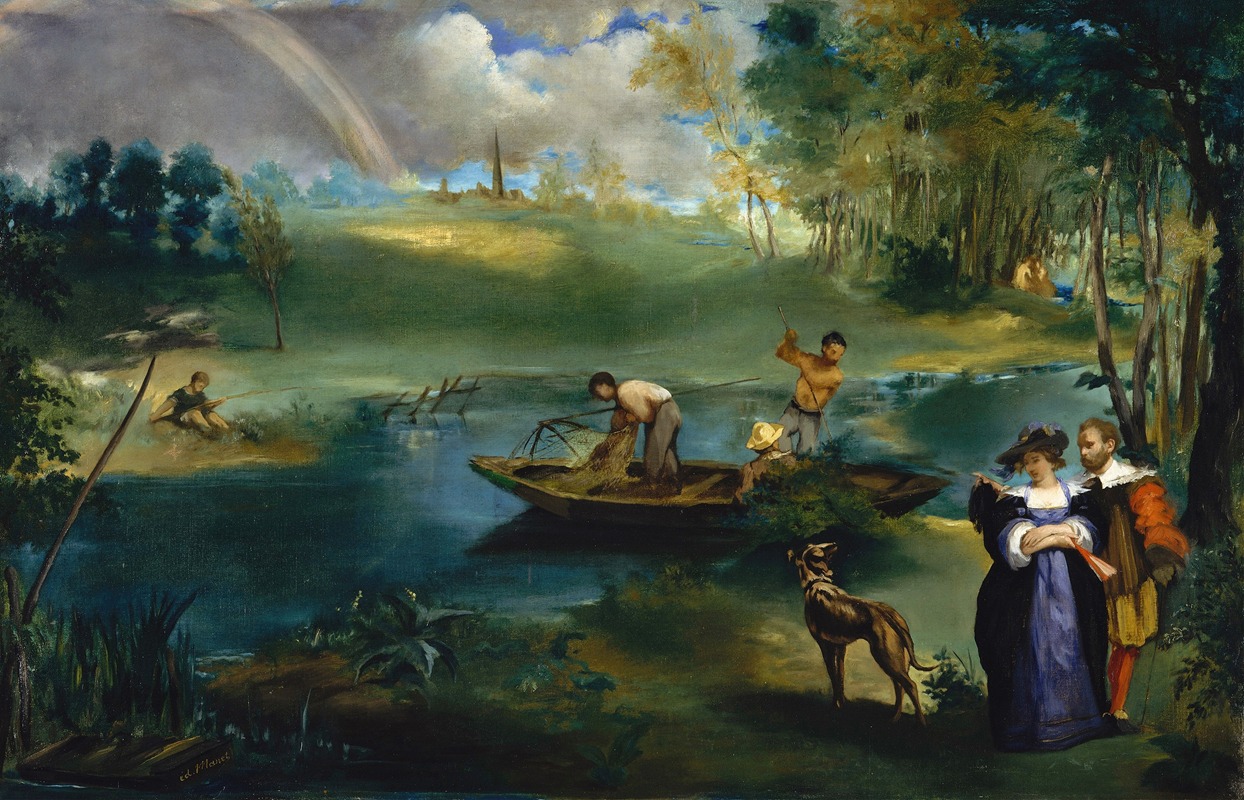 Édouard Manet - Fishing