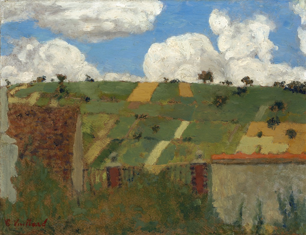 Édouard Vuillard - Landscape of the Ile-de-France