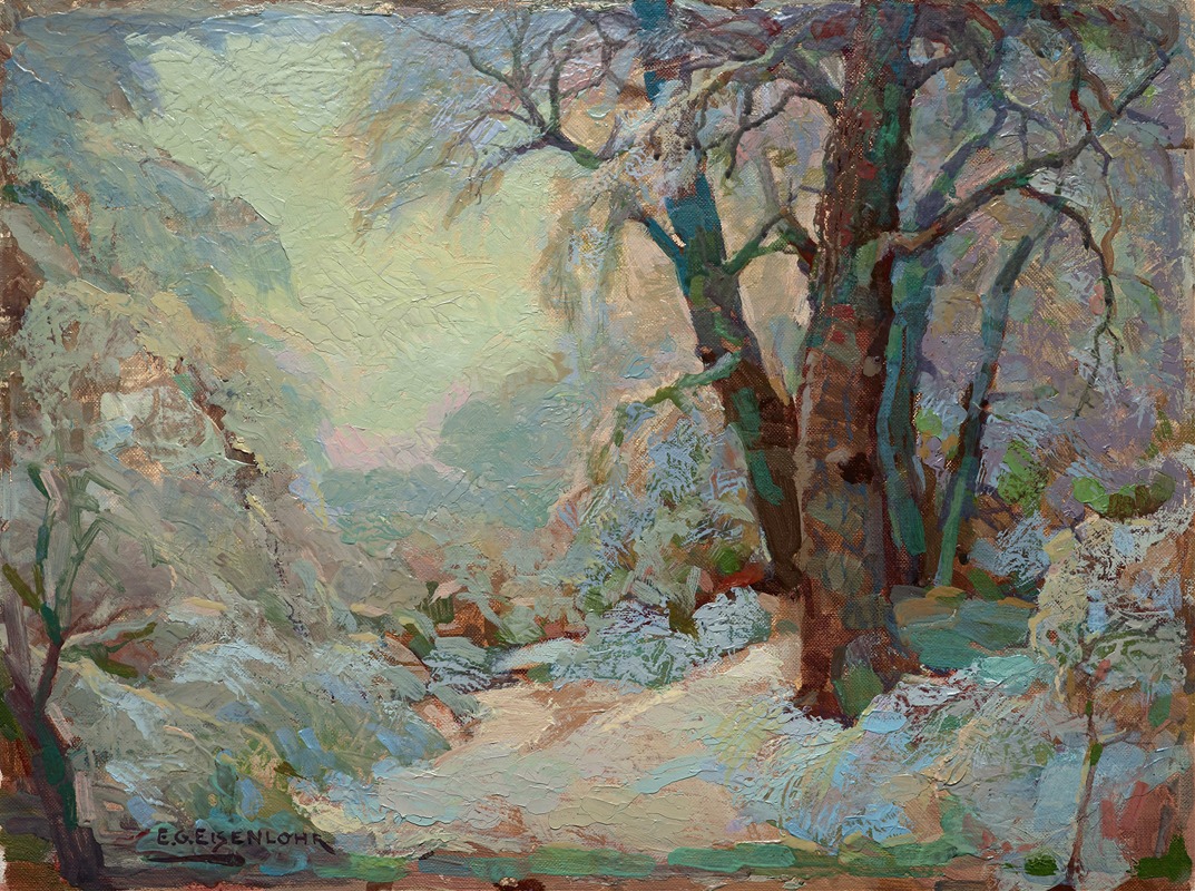 Edward G. Eisenlohr - Winter Landscape