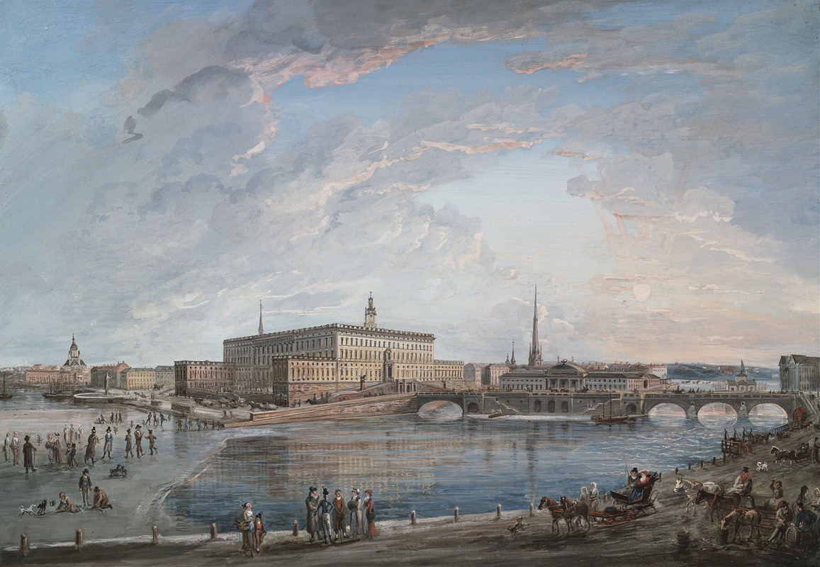 Elias Martin - View of Stockholm III