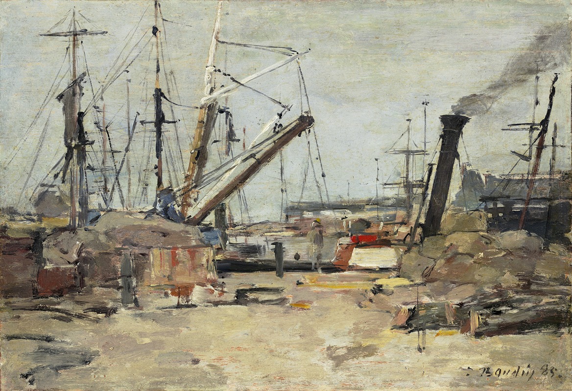 Eugène Boudin - The Trawlers