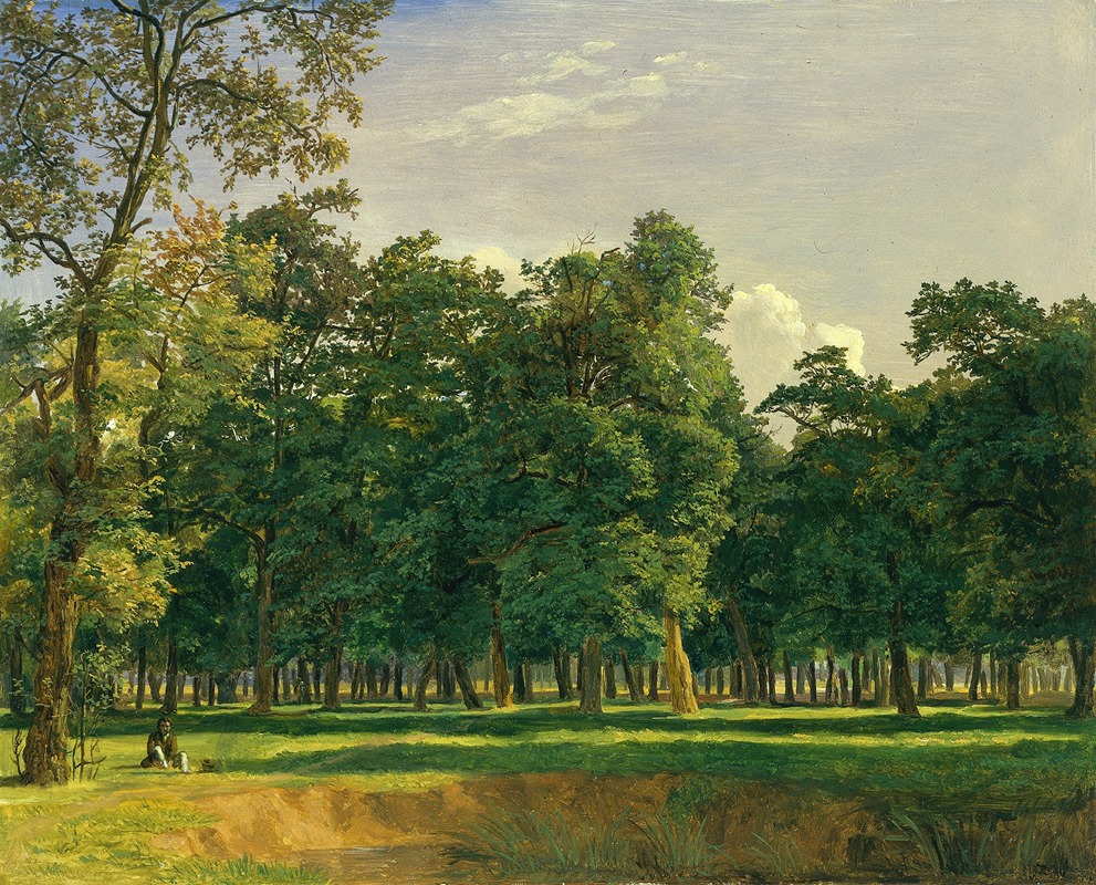 Ferdinand Georg Waldmüller - Prater Landscape