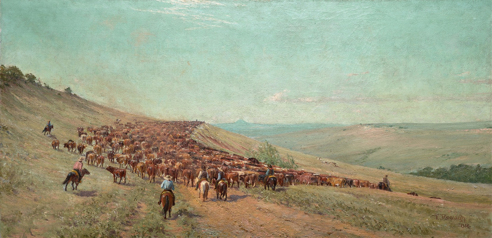 Frank Reaugh - Driving the Herd