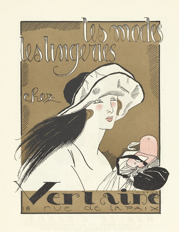Fernand Siméon - Les modes, les lingeries chez Verlaine