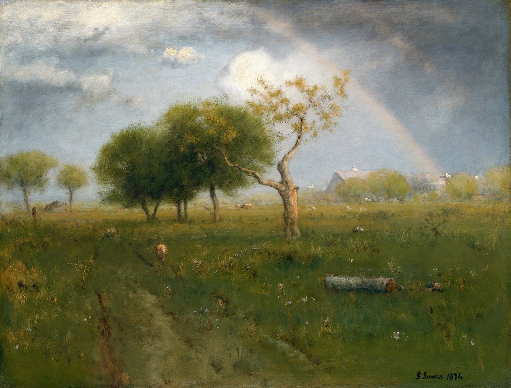George Inness - After a Summer Shower