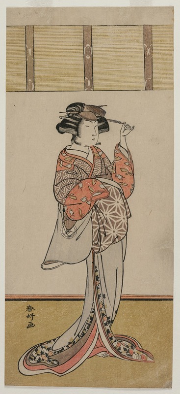 Katsukawa Shunkō - Iwai Hanshiro IV as Oiso no Tora
