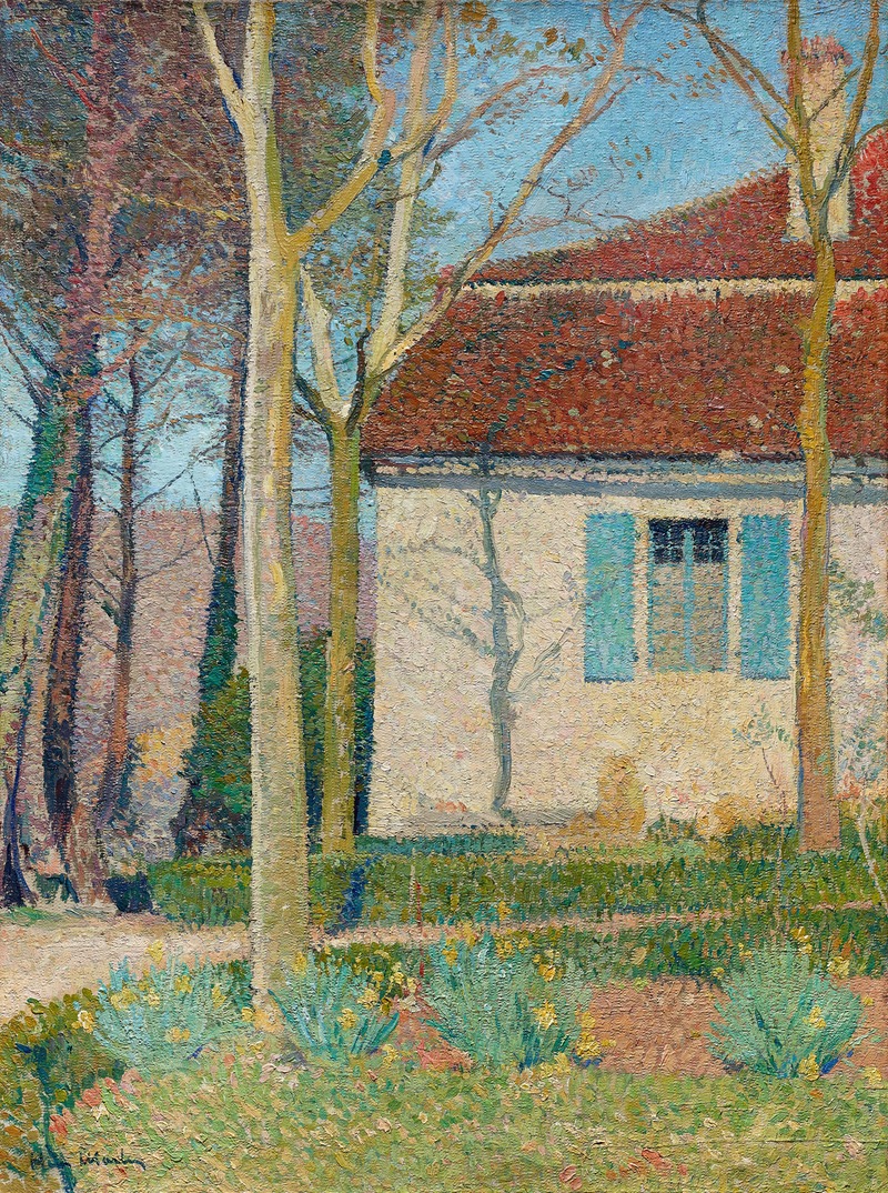Henri Martin - Corner of a House