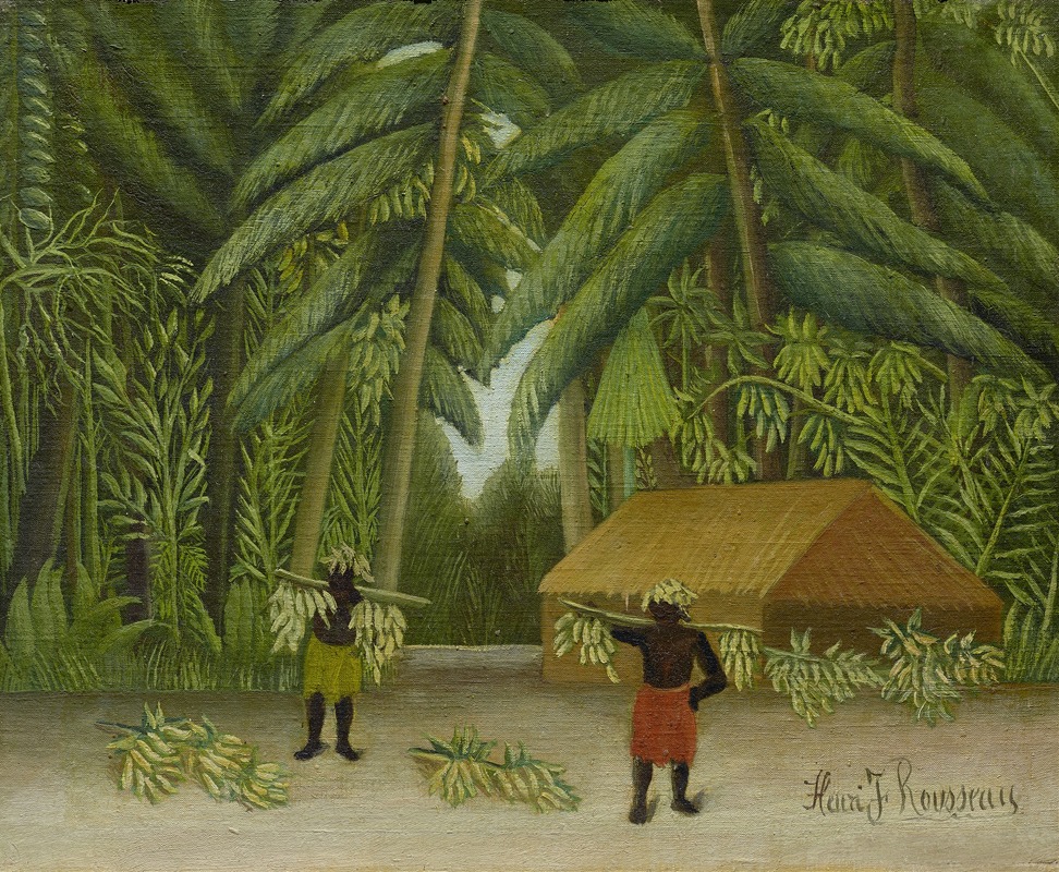 Henri Rousseau - Banana Harvest