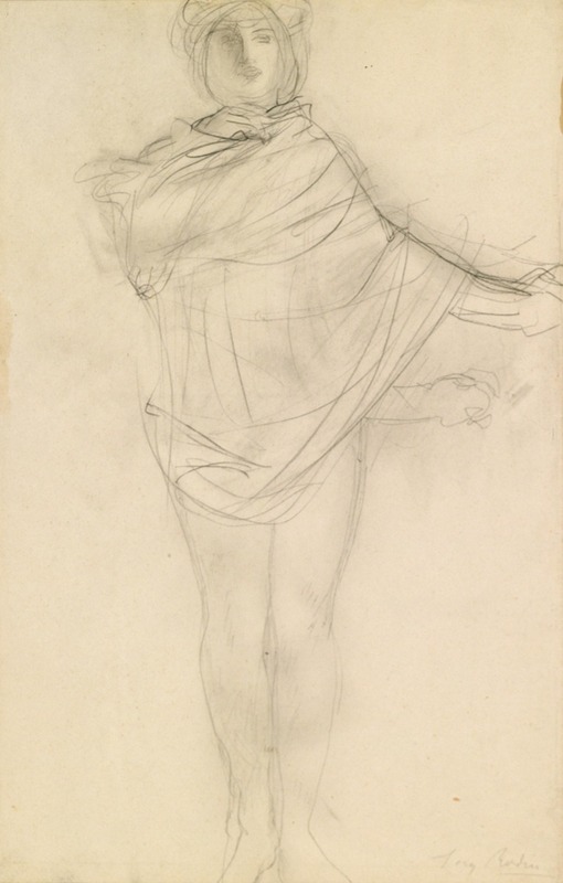 Auguste Rodin - Femme drapée