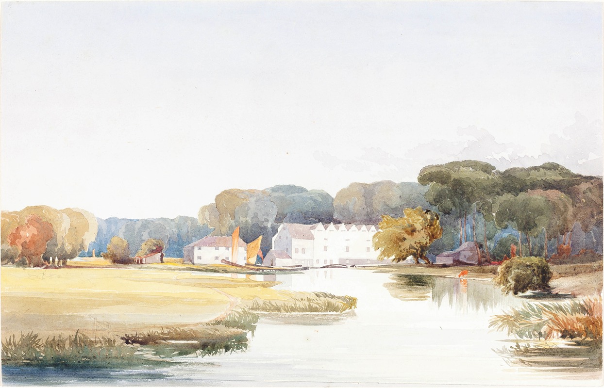 Rev. James Bulwer - Horstead Mill on the River Bure, Norfolk