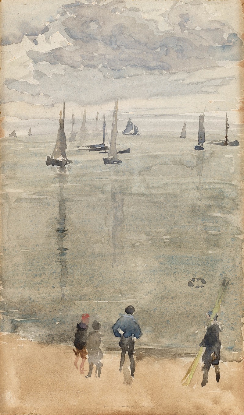 James Abbott McNeill Whistler - Violet…The Return of the Fishing Boats