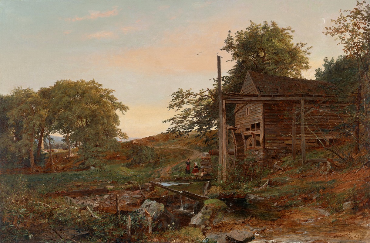 Jasper Francis Cropsey - The Watermill