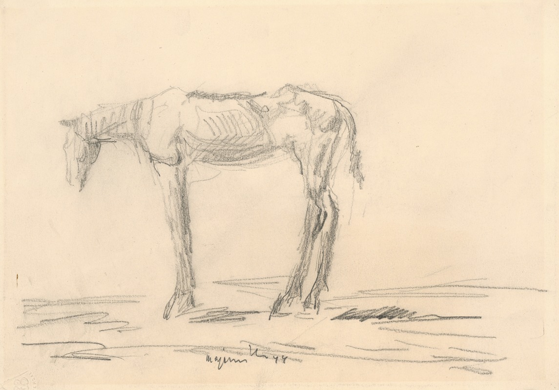 Cyprián Majerník - Emaciated Horse