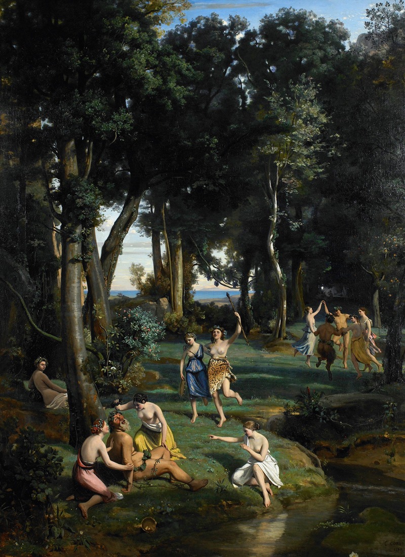Jean-Baptiste-Camille Corot - Silenus
