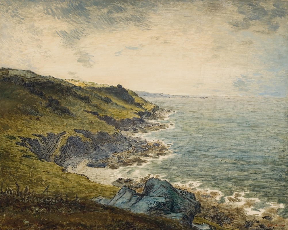 Jean-François Millet - The Coast at Gréville