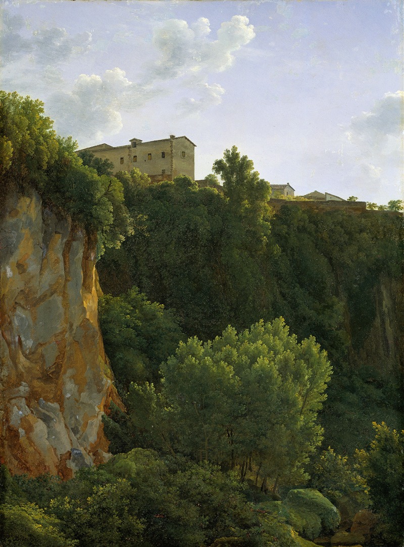 Jean-Joseph-Xavier Bidauld - Gorge at Cività Castellana