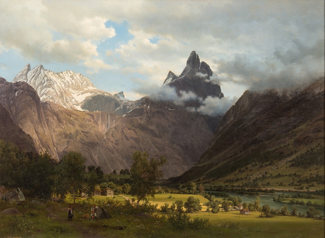 Johan Fredrik Eckersberg - Landscape from Romsdalen
