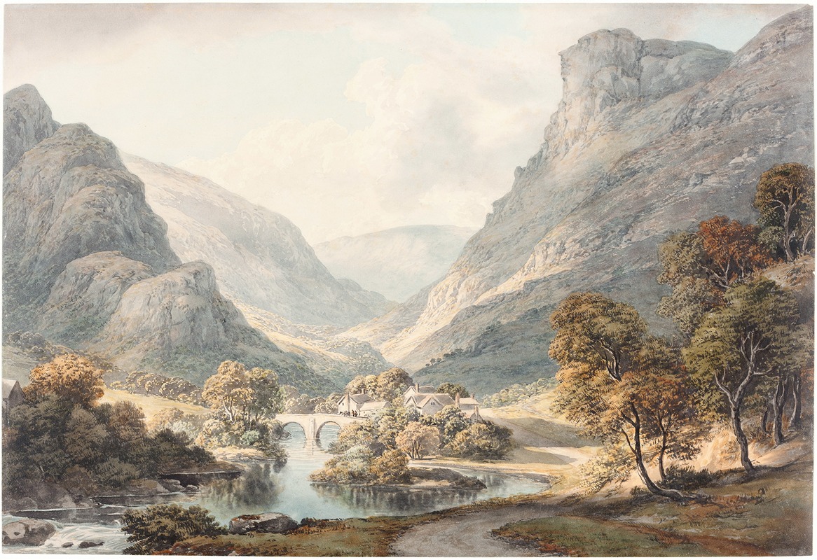 John Glover - A View of Dovedale