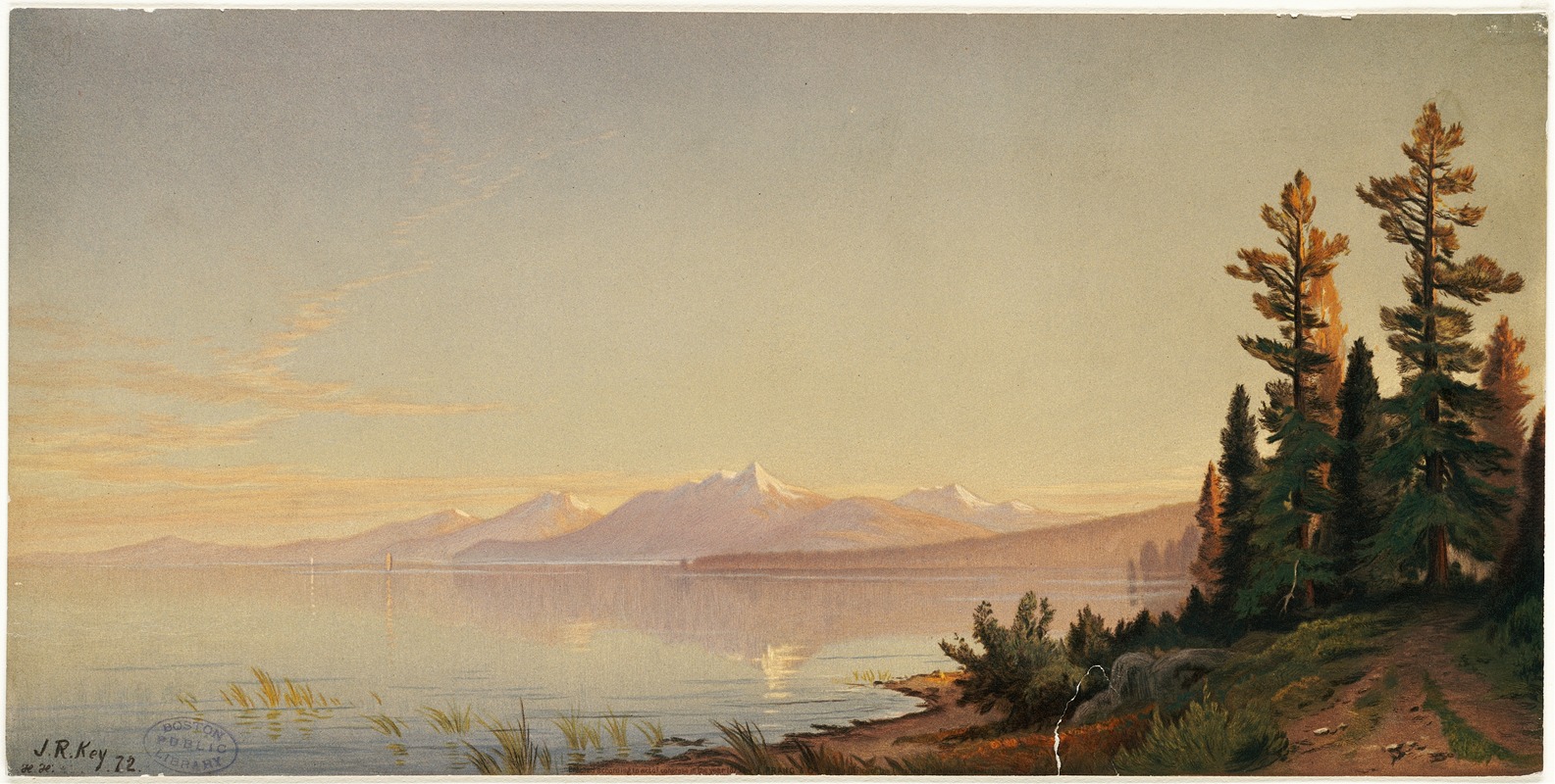 John Ross Key - Lake Tahoe, Looking Southwest