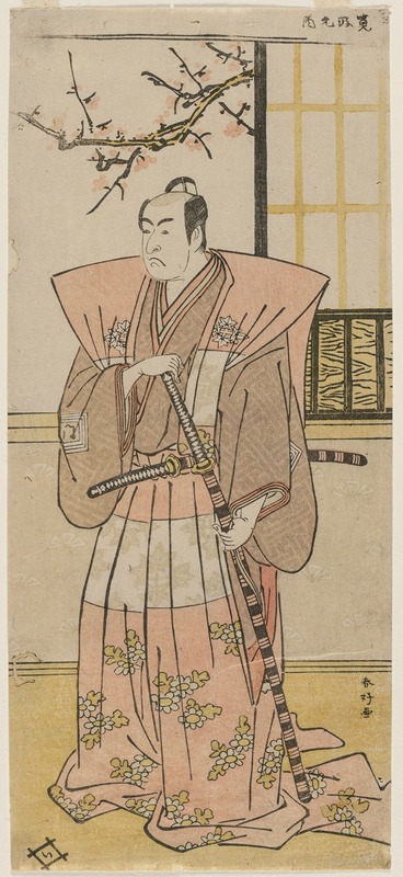 Katsukawa Shunkō - Ichikawa Monnosuke II as a Lord in Formal Dress