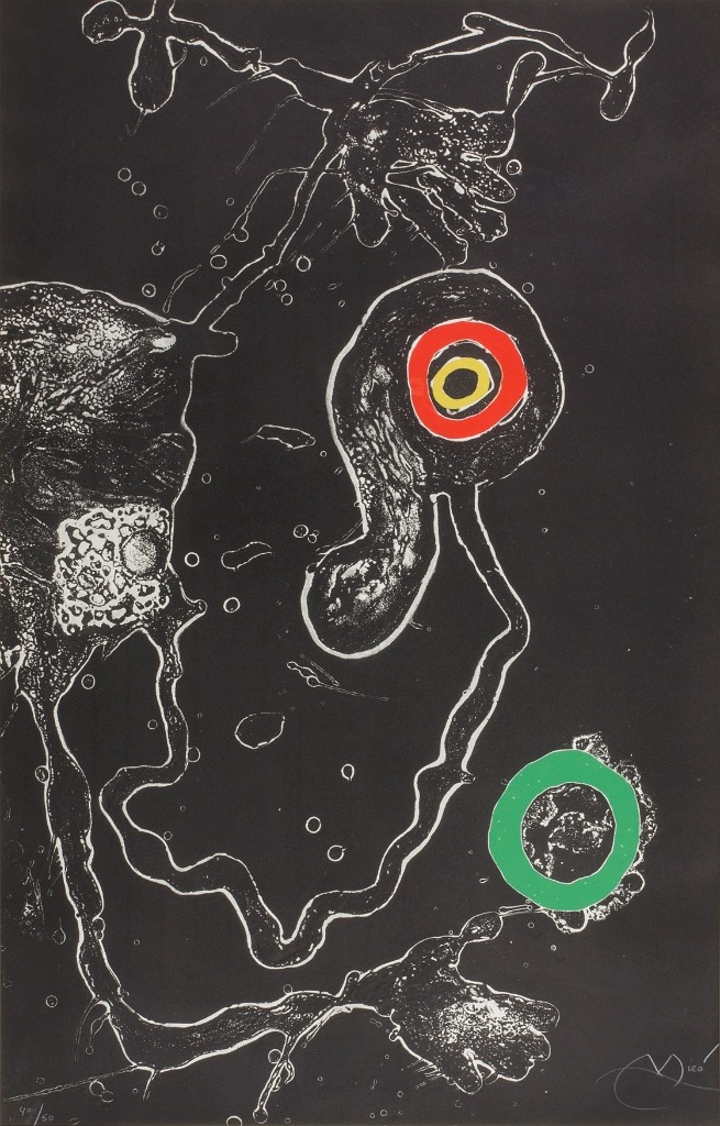 Joan Miró - Untitled from the Barcelona Suite – Plate V