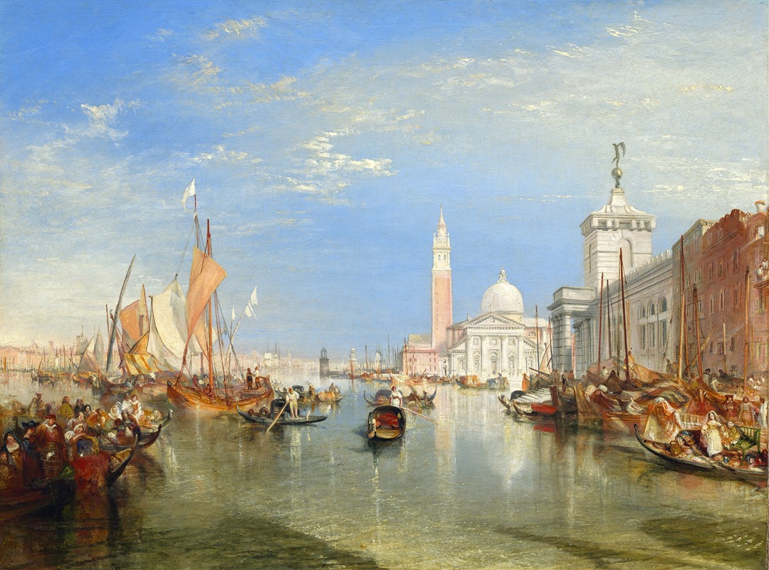 Joseph Mallord William Turner - Venice – The Dogana and San Giorgio Maggiore