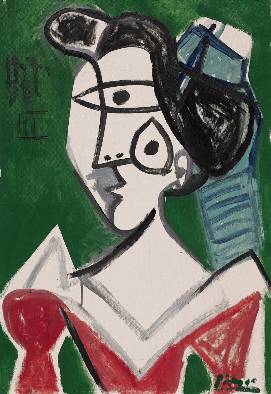 Femme assise près d'une fenêtre - Pablo Picasso | Artera