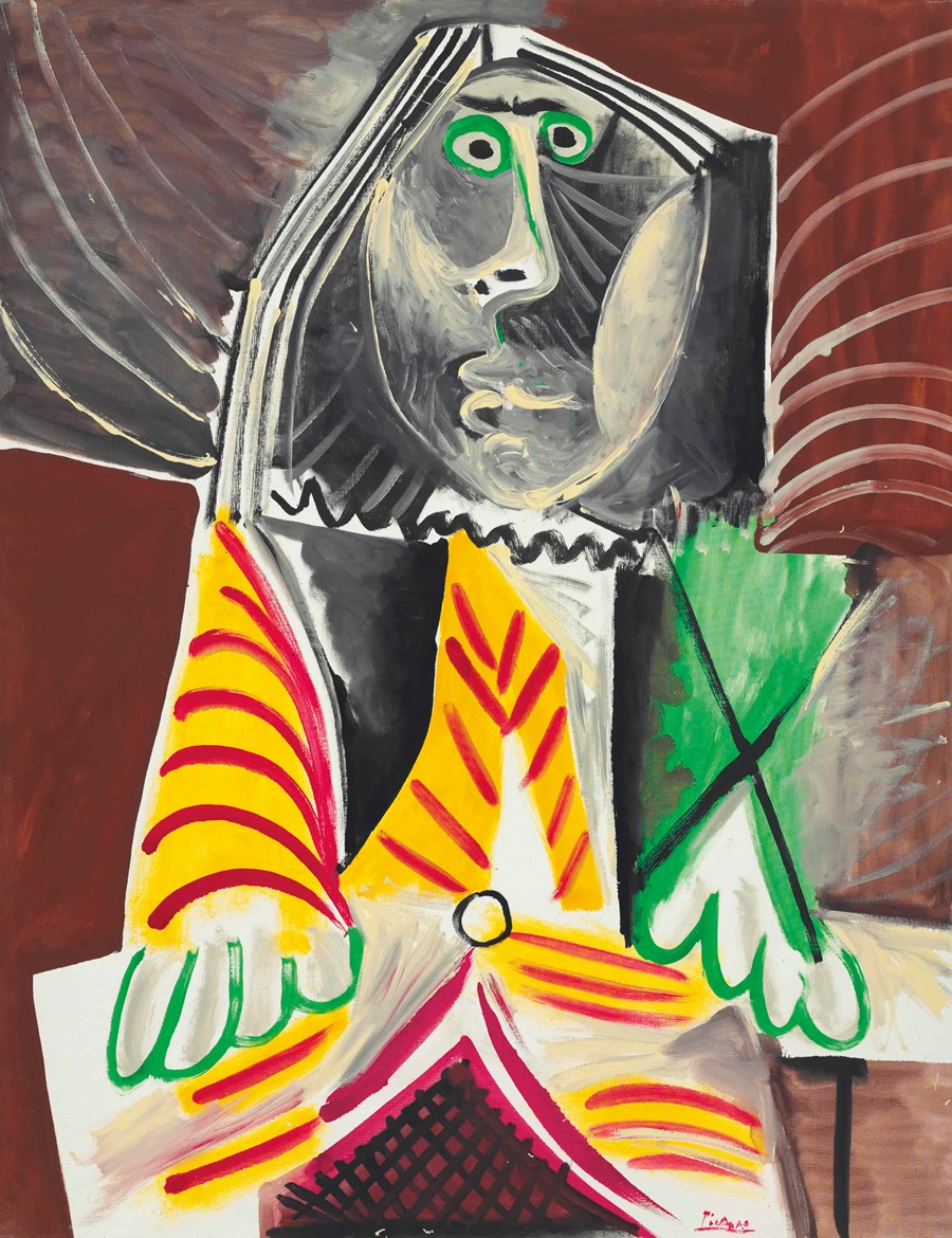 Pablo Picasso - Homme assis