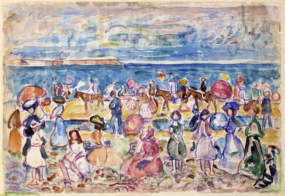 Maurice Prendergast - Holiday in New England